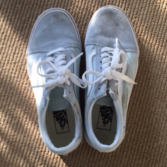 vans pale blue